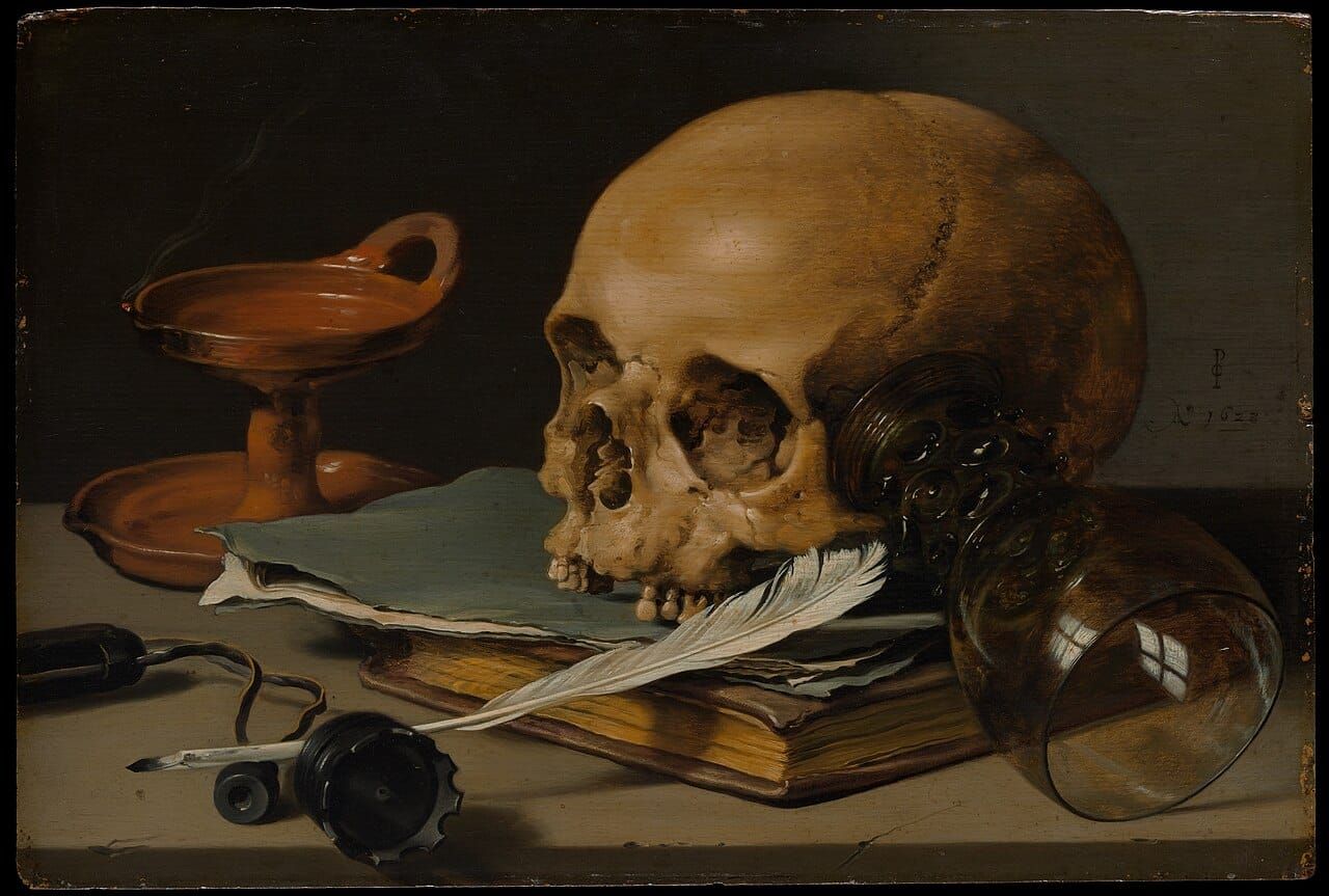 _Skull_and_a_Writing_Quill_MET_DP145929